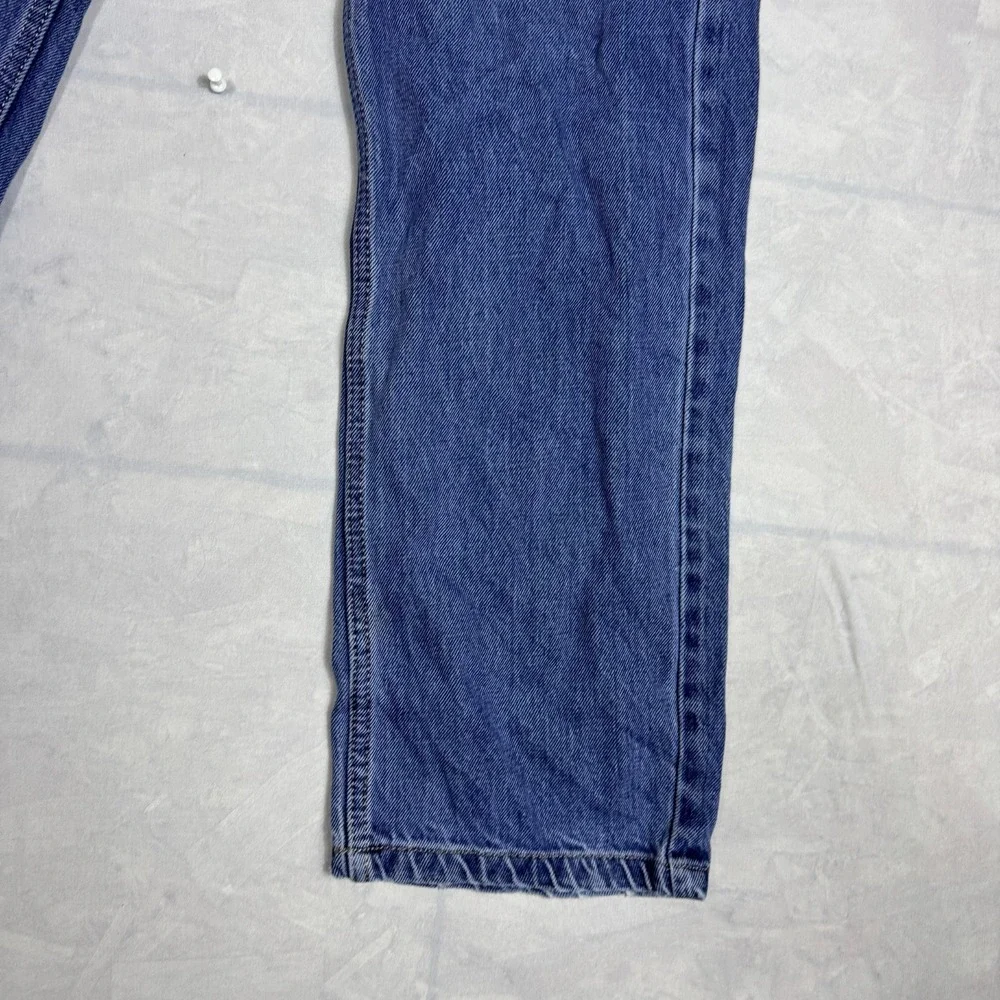 Levi's 513 Mens Straight Leg Jeans‎ Blue Denim 5-Pocket Comfort W34 L34